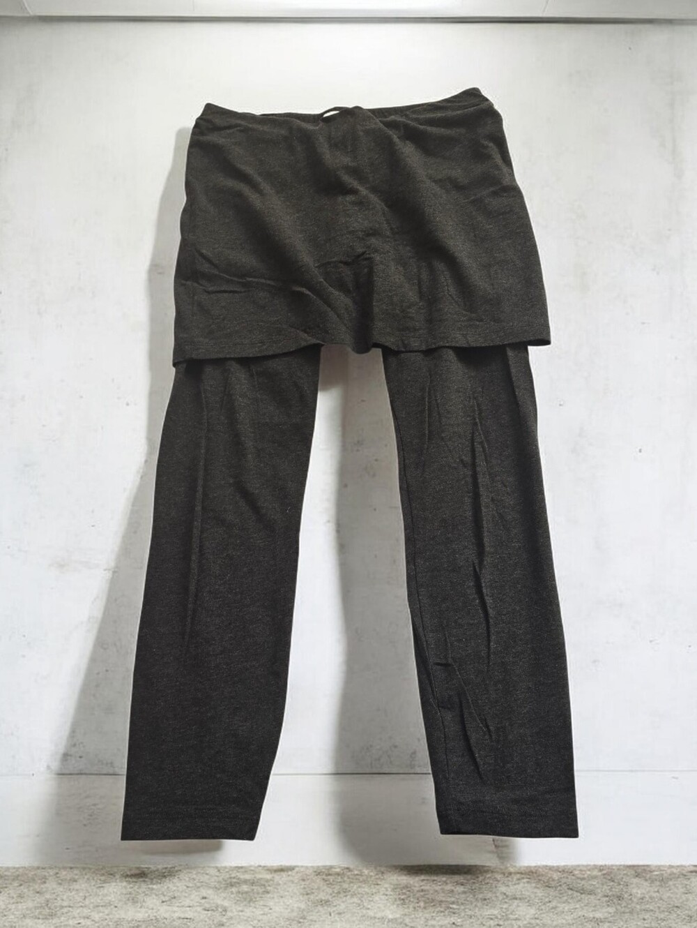 Cabi Dark Gray Skirted Leggings